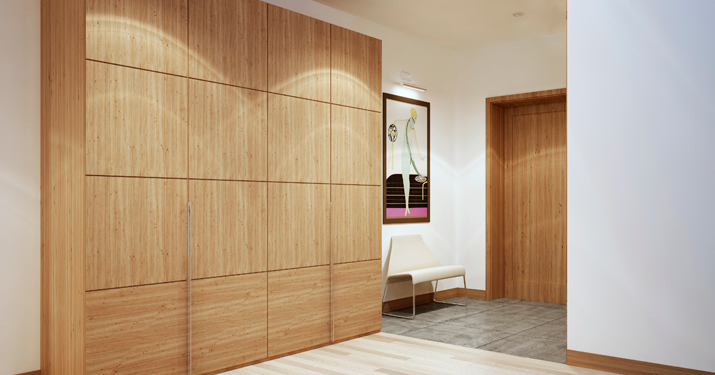 Armarios de madera empotrados y a medida. Diseño, fabricación e instalación