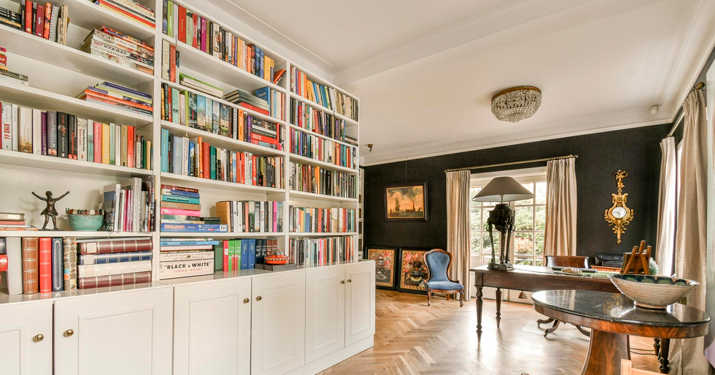 Librería de salón a medida, el mueble perfecto para cualquier salón