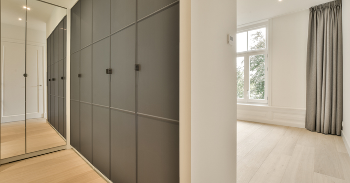 Medidas de un armario empotrado: fondo, altura, ancho y medidas estándar