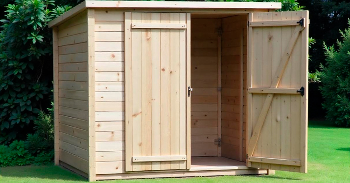 Cómo elegir el armario exterior de madera ideal para tu terraza o jardín