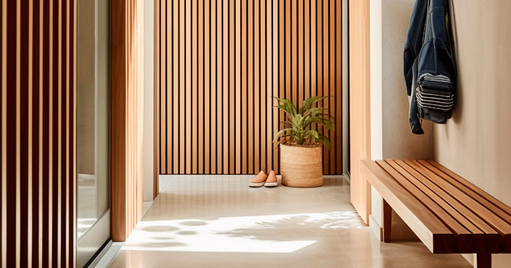 Paneles de madera para pared. La mejor opción para decorar y revestir tus espacios